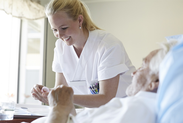 Pflege von Patienten